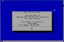 download Microsoft Word 5.5